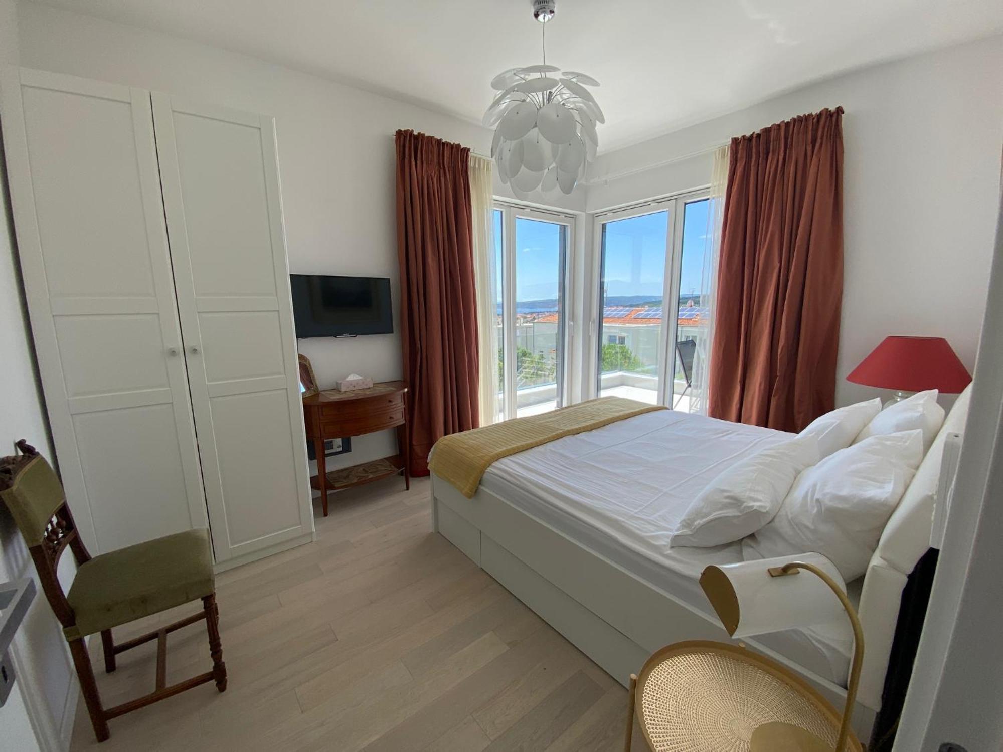 דירות קרק 4Star Seaview Penthouse Krk מראה חיצוני תמונה